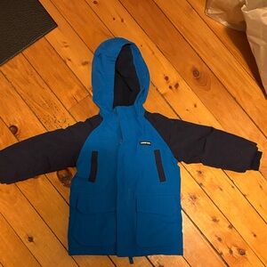 Lands' End Kids Blue and Black Jacket